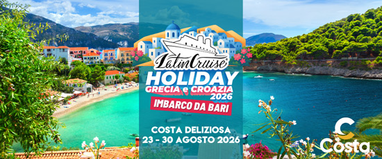 Latin Cruise Holiday Grecia e Croazia 2026 