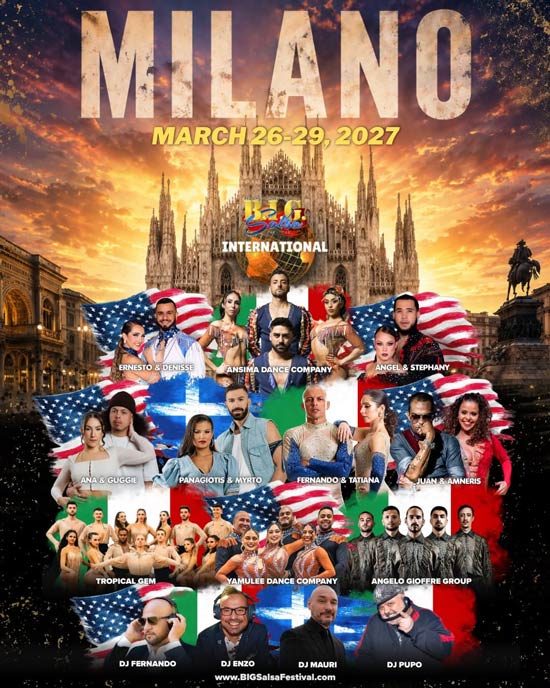 Big International Salsa Festival Milan 2027